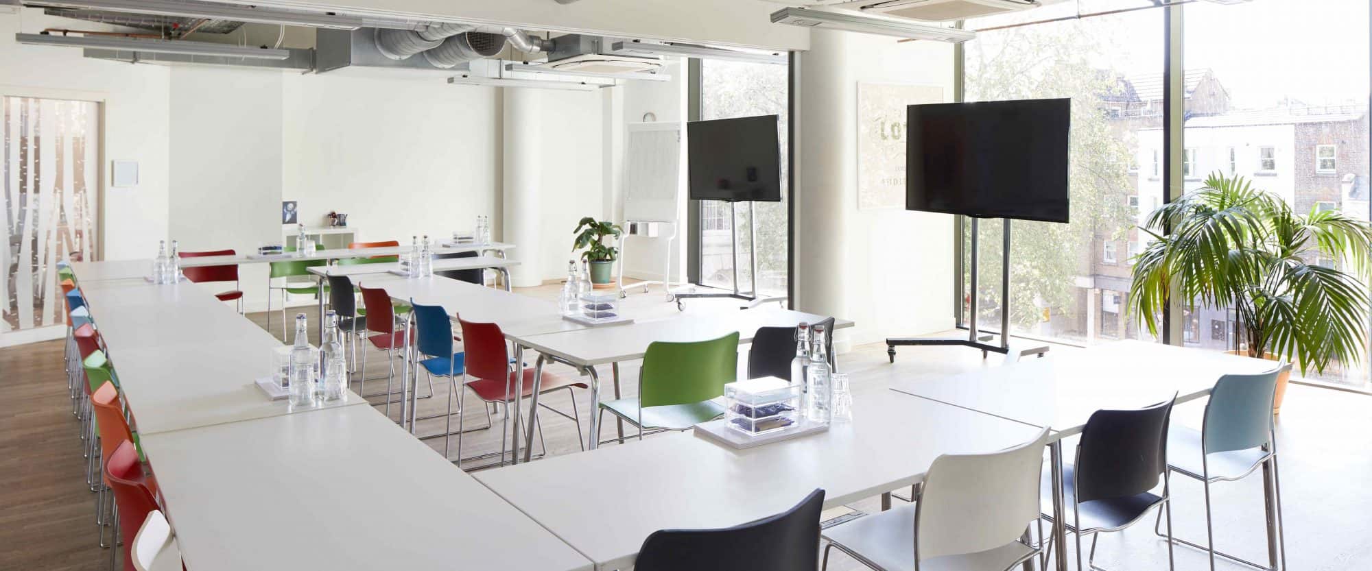 book a large training room london