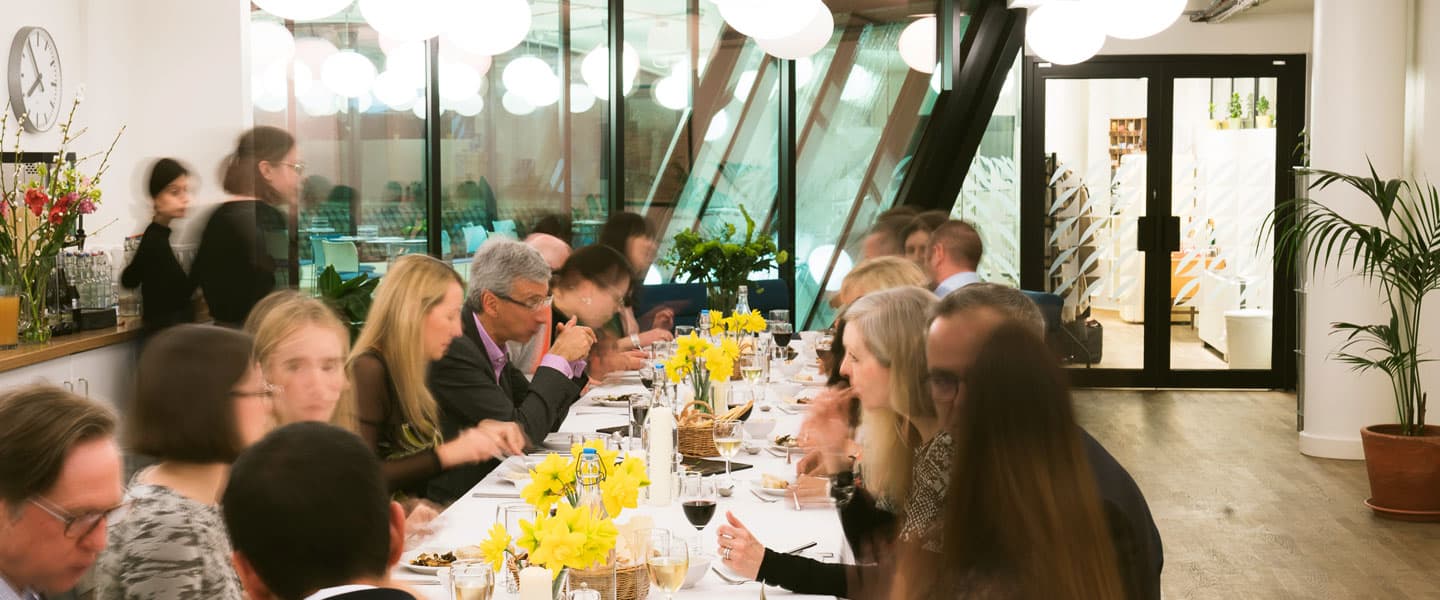 dinner in the penthouse at clerkenwell