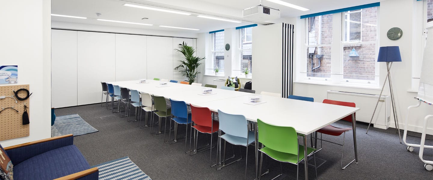 quirky venue for meetings and training in london