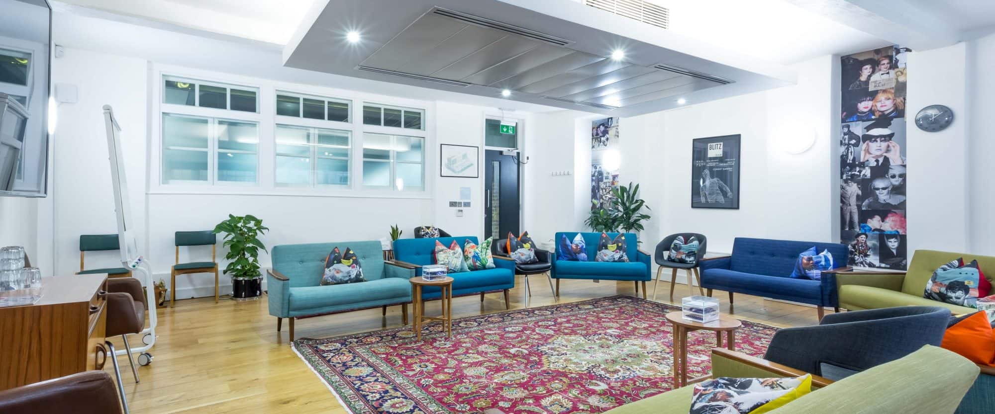 informal workshop room for hire west end