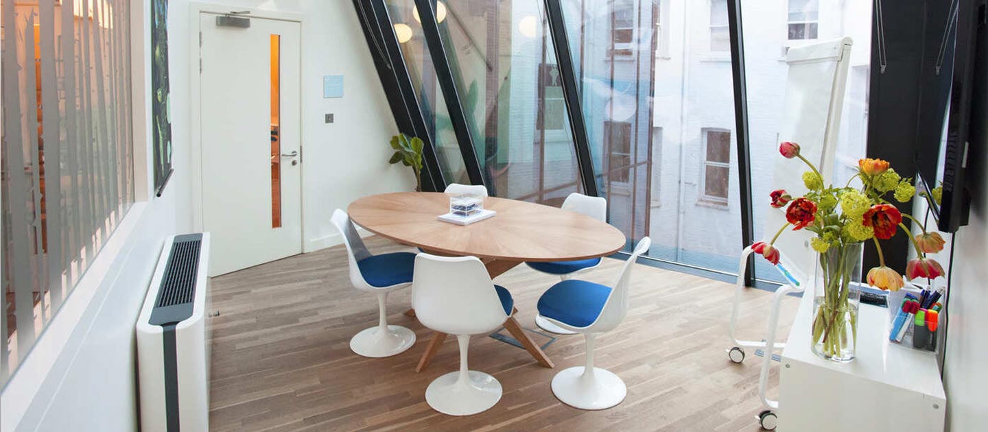 cosy and compact meeting room