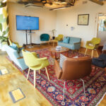 relaxed informal meeting room in london