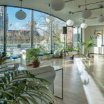 Light and bright penthouse space in clerkenwell green
