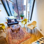 Cosy soft seating meeting room in London